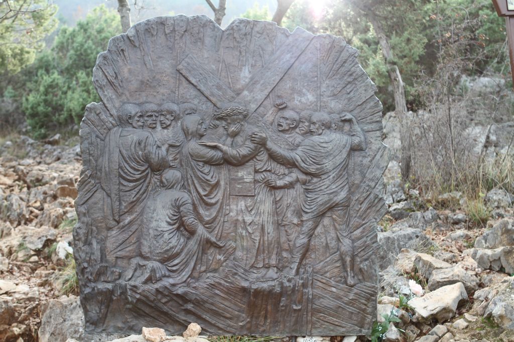 Jesus Meets His Mother