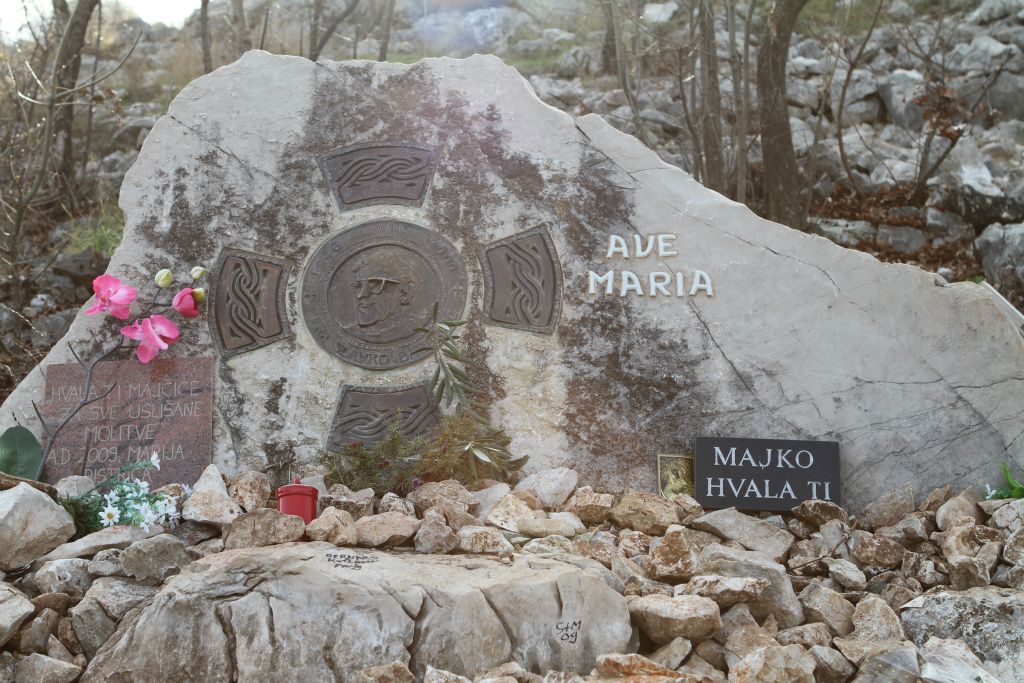 This Marks the Spot Where Fr. Slavko Died